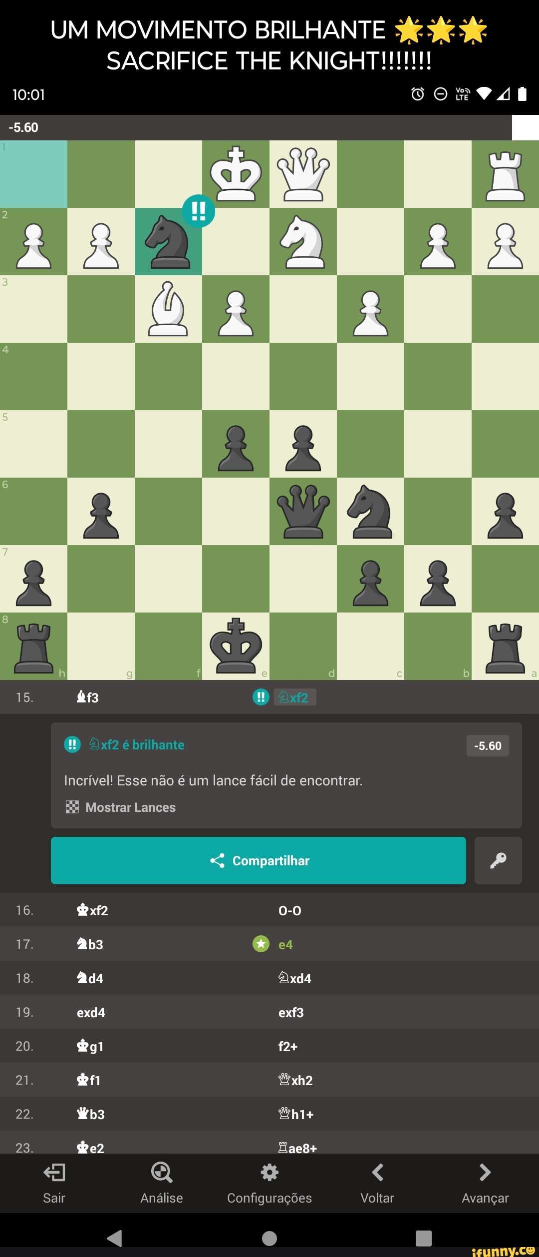 Xadrez é arte - Meme doido do @chess_warriors_