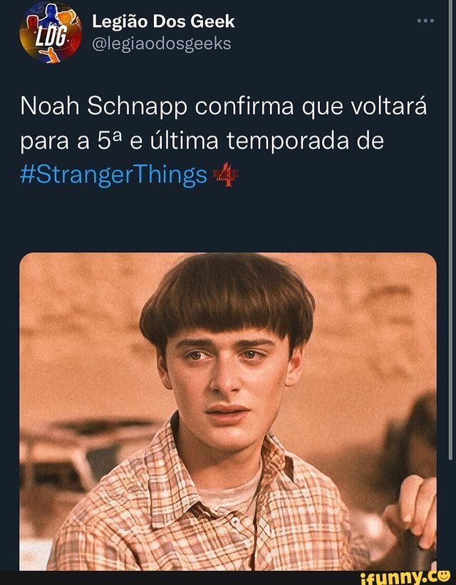 Noah Schnapp confirma sexualidade de Will, de 'Stranger Things': Ama o  Mike - Quem