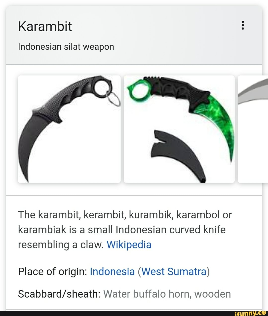 Karambit - Wikipedia