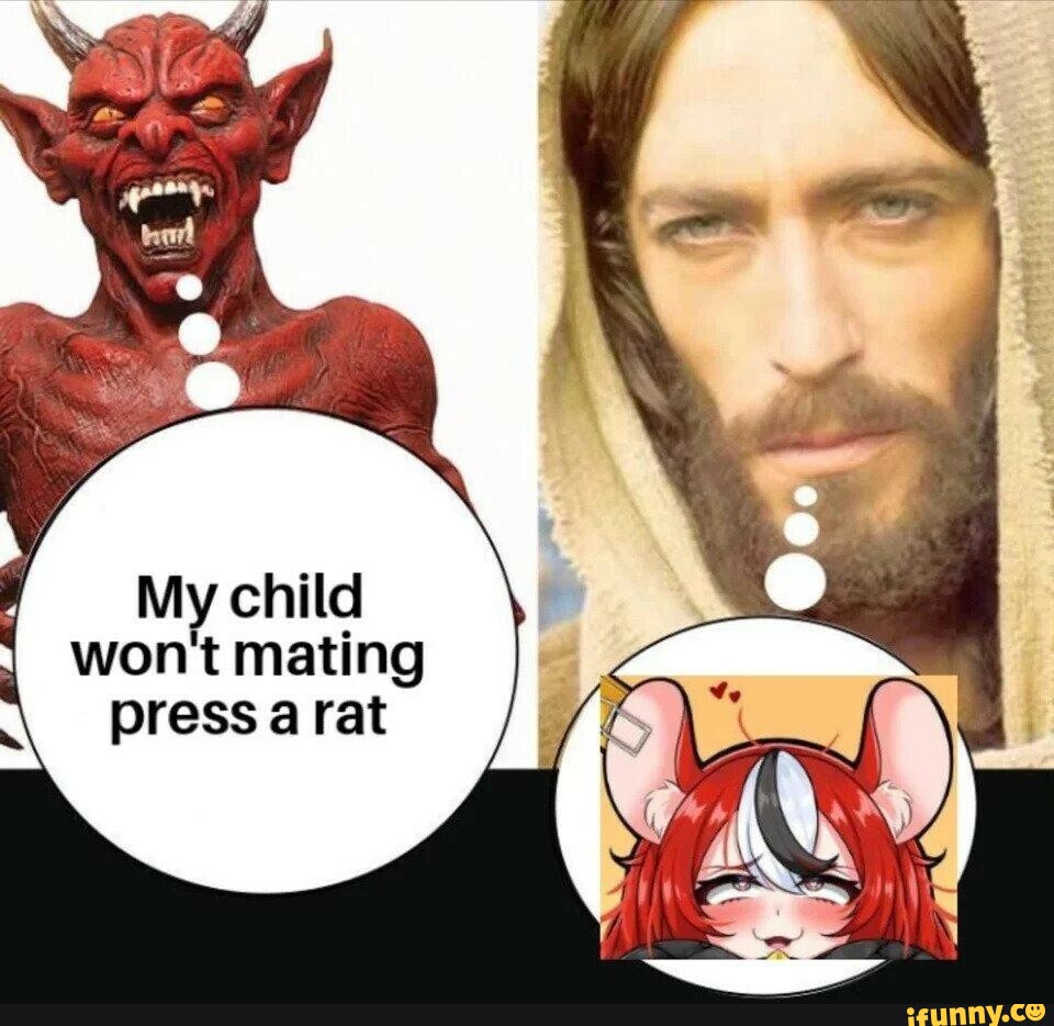 My child wont mating press a rat - iFunny Brazil