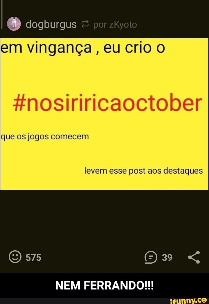 Setembro QUE OS JOGOS COMECEM - iFunny Brazil