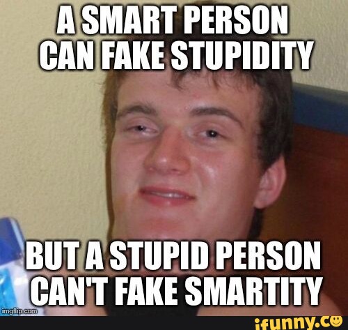stupid person picture