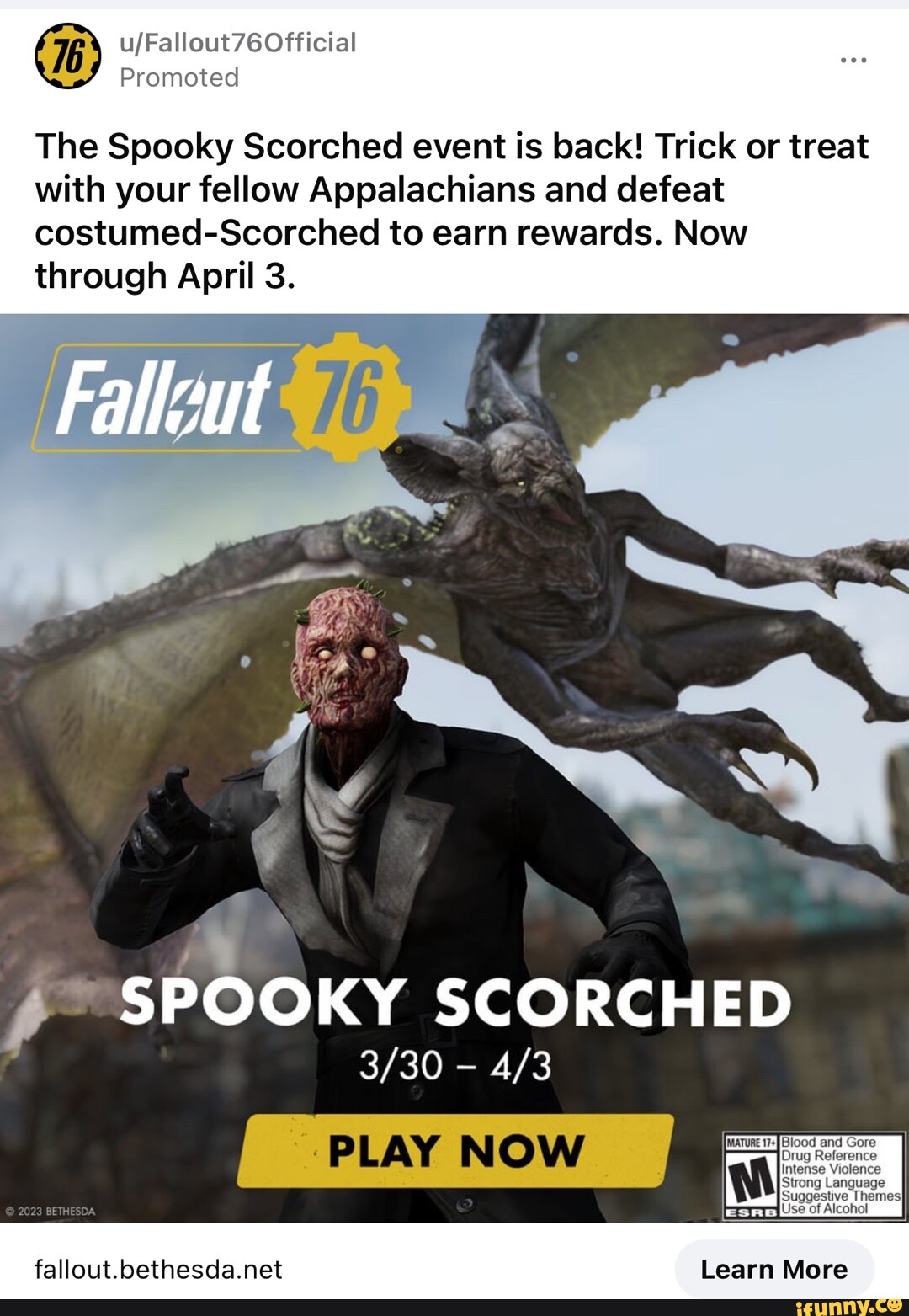 Official Promoted The Spooky Scorched event is back! Trick or treat