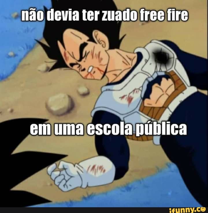 Pessoas: Você não pode zuar um jogador de free fire com um anime Eu:  observe WEB - iFunny Brazil