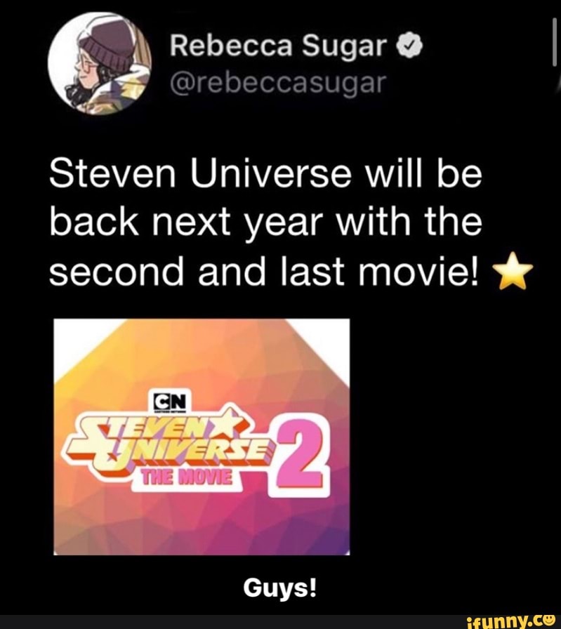 Rebecca Sugar fala sobre o filme de Steven Universe e muito mais