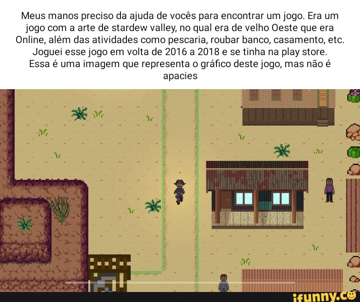 Mundo se stardew valley mobile tivesse multiplayer - iFunny Brazil