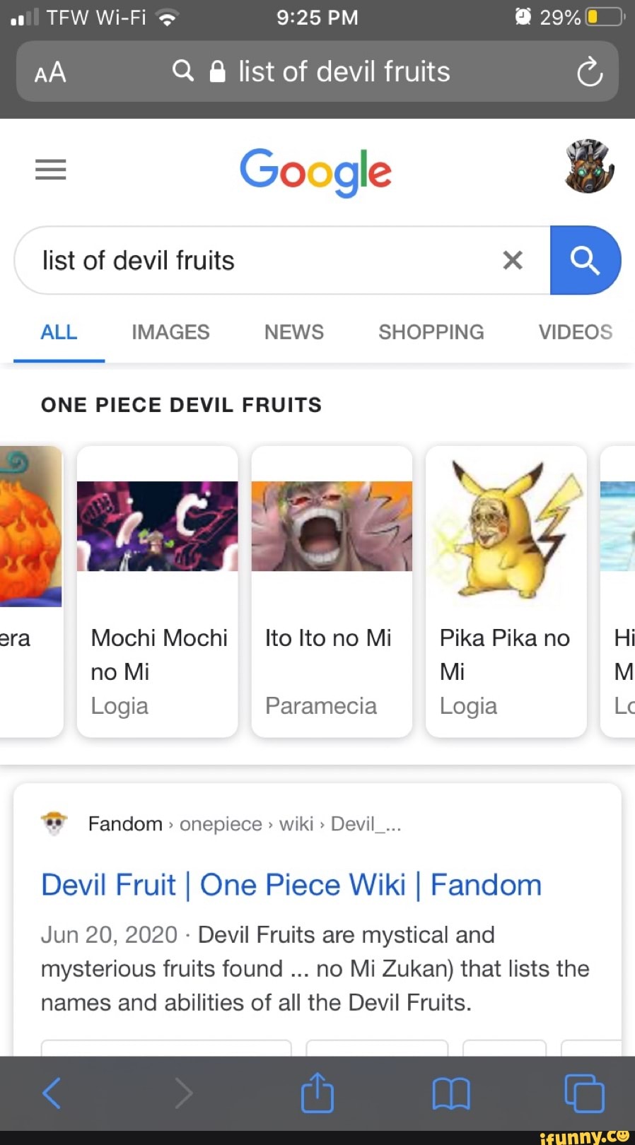 Devil Fruit, One Piece Wiki
