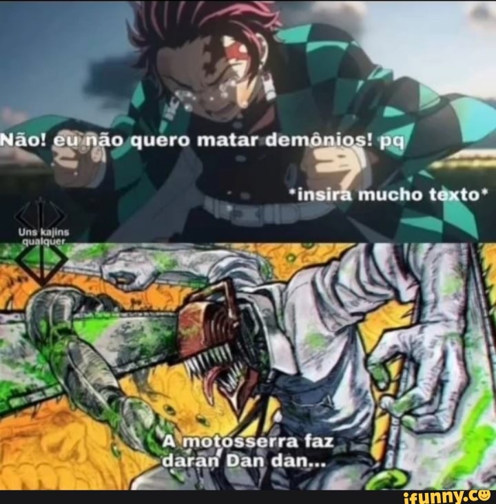 Muito bom esse anime do cara motosserra - iFunny Brazil