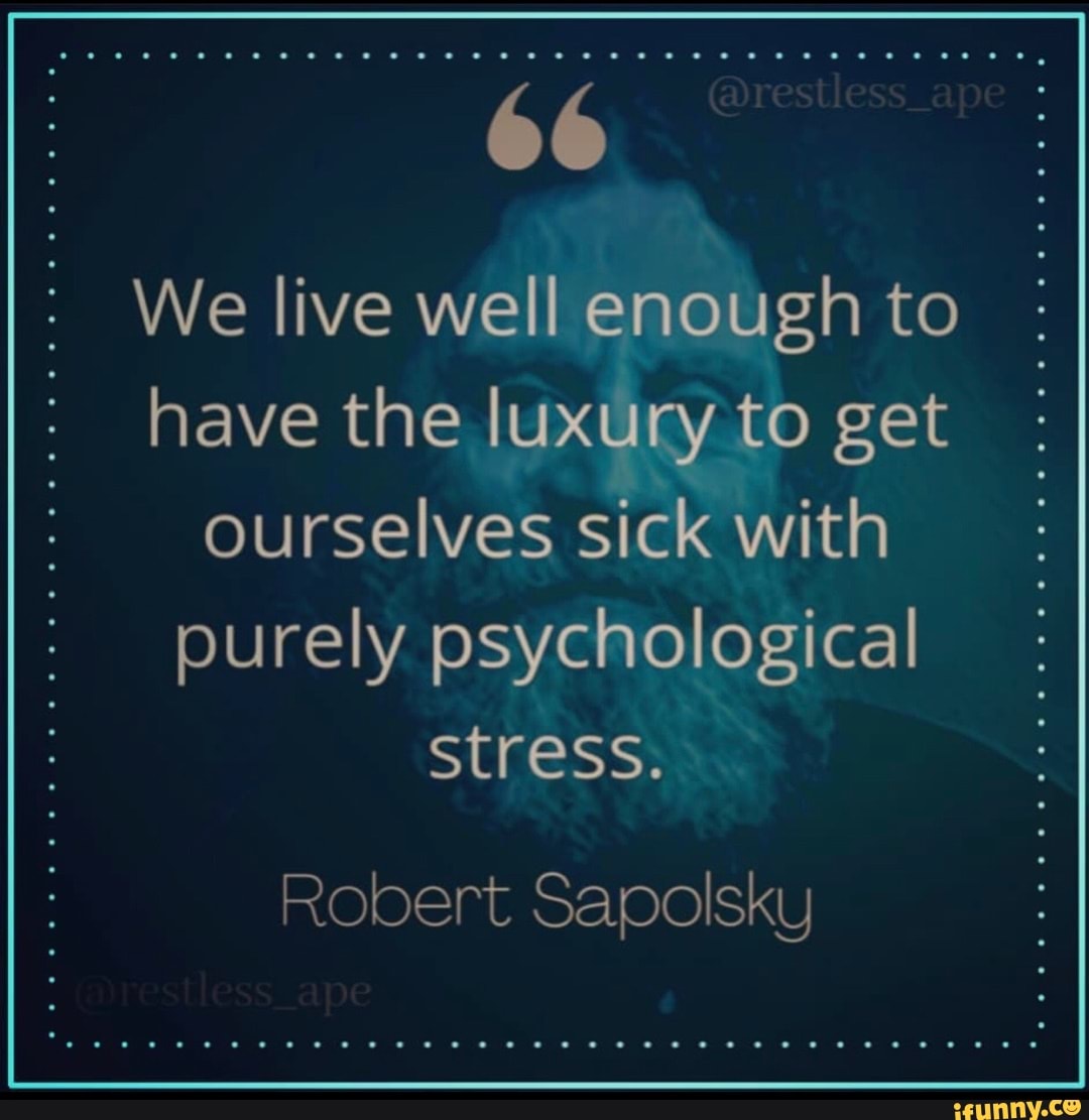 6,000 calories Robert Sapolsky, who studies stress in primates at