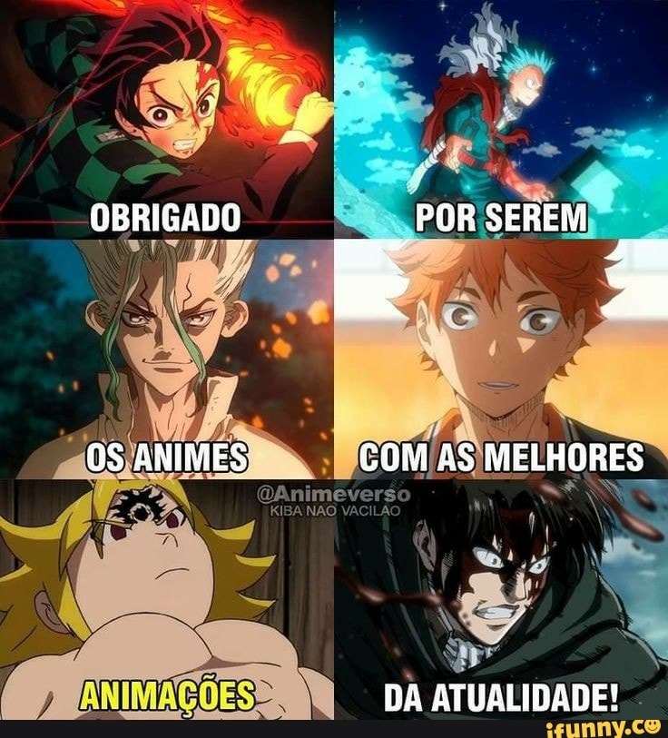 Galera do iFunny já assisti todos me indiquem esses dês da animes pra  última assistir postagem