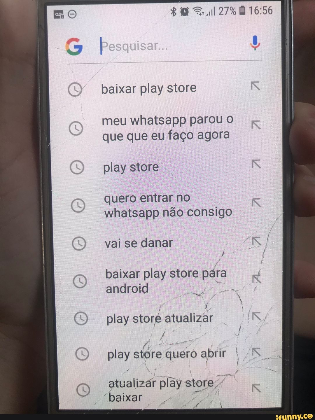 Não consigo baixar nada pela Play Store, o que fazer?