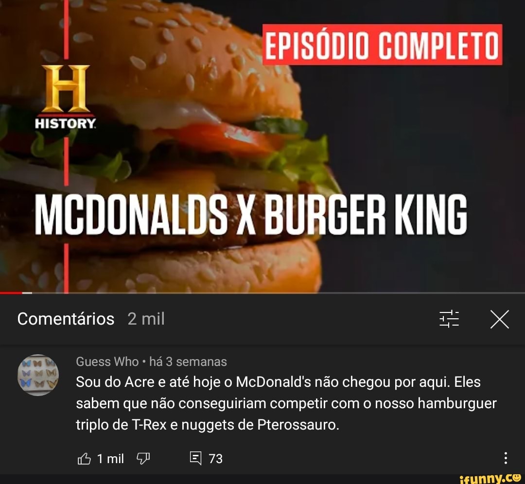 dB 🇧🇷 on X: baconese do BK. quem não conhece, conheça!! É uma