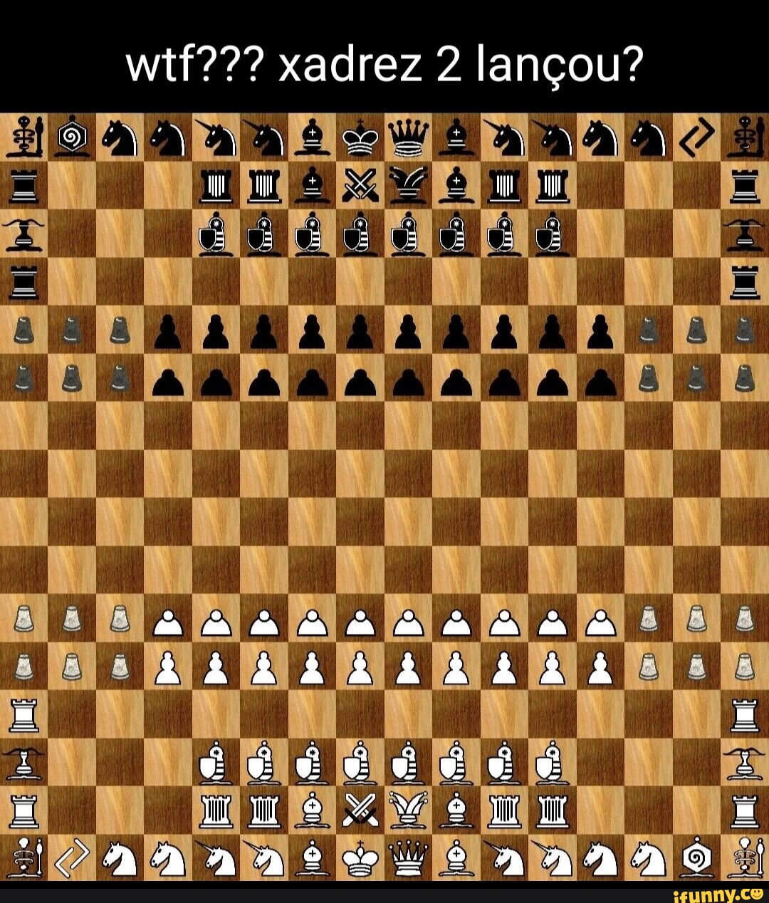 Xadrez é arte - Meme doido do @chess_warriors_