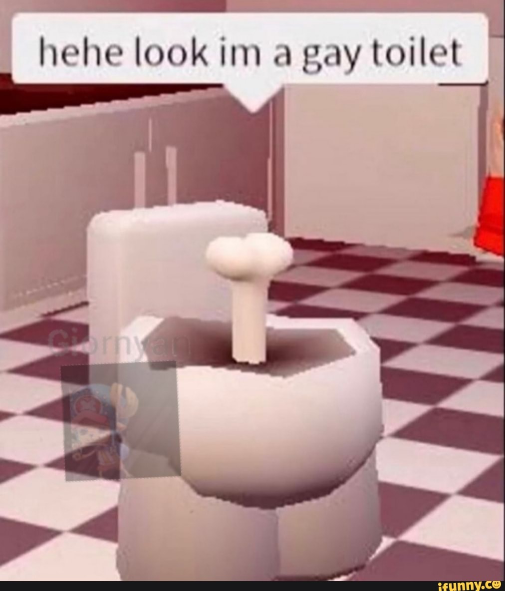 Hehe look ima gay toilet - iFunny Brazil