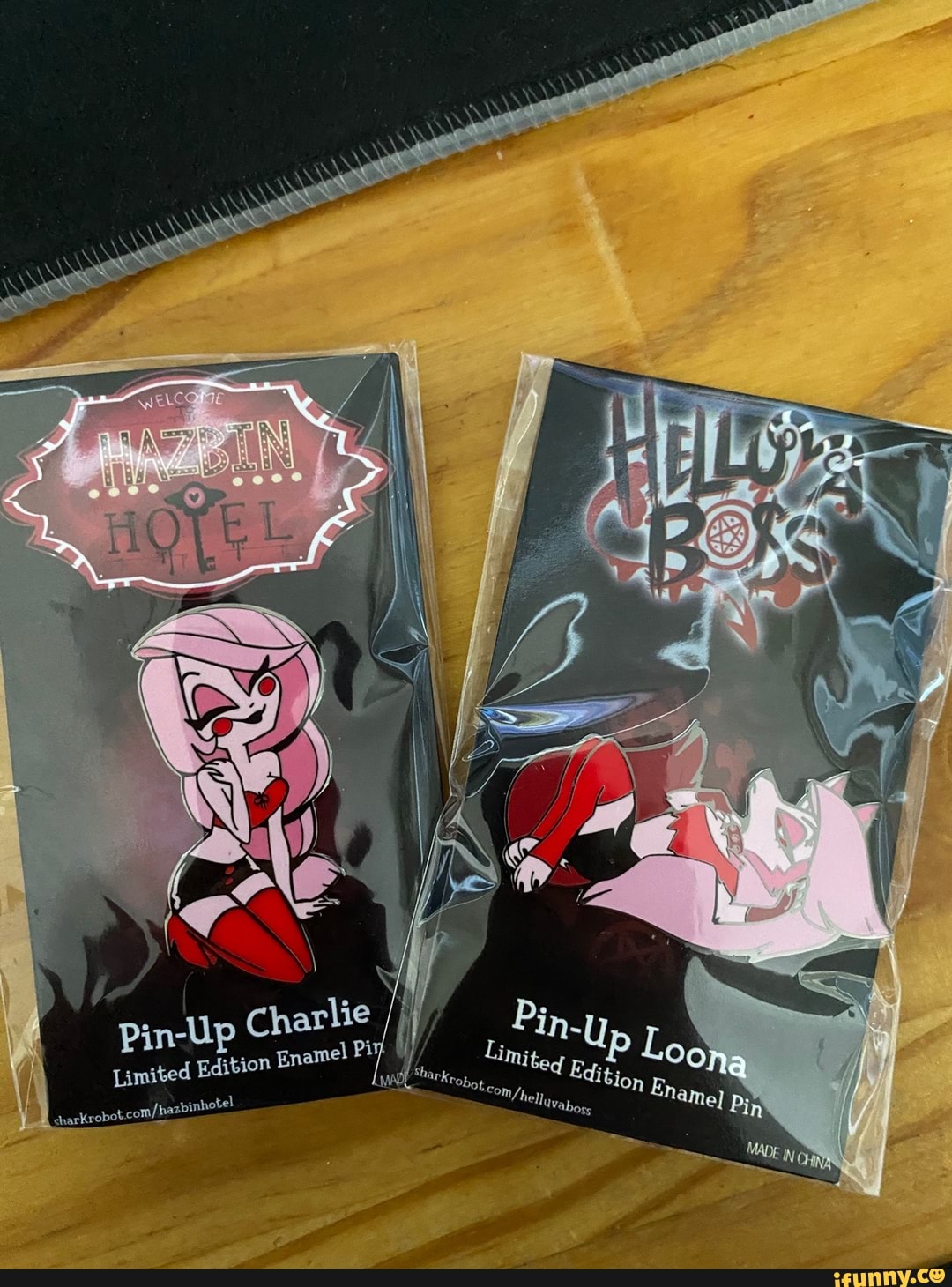 Finally got them! - Pin-Up Charlie Limited Edition Enamel Pi charkrobot. -  iFunny Brazil