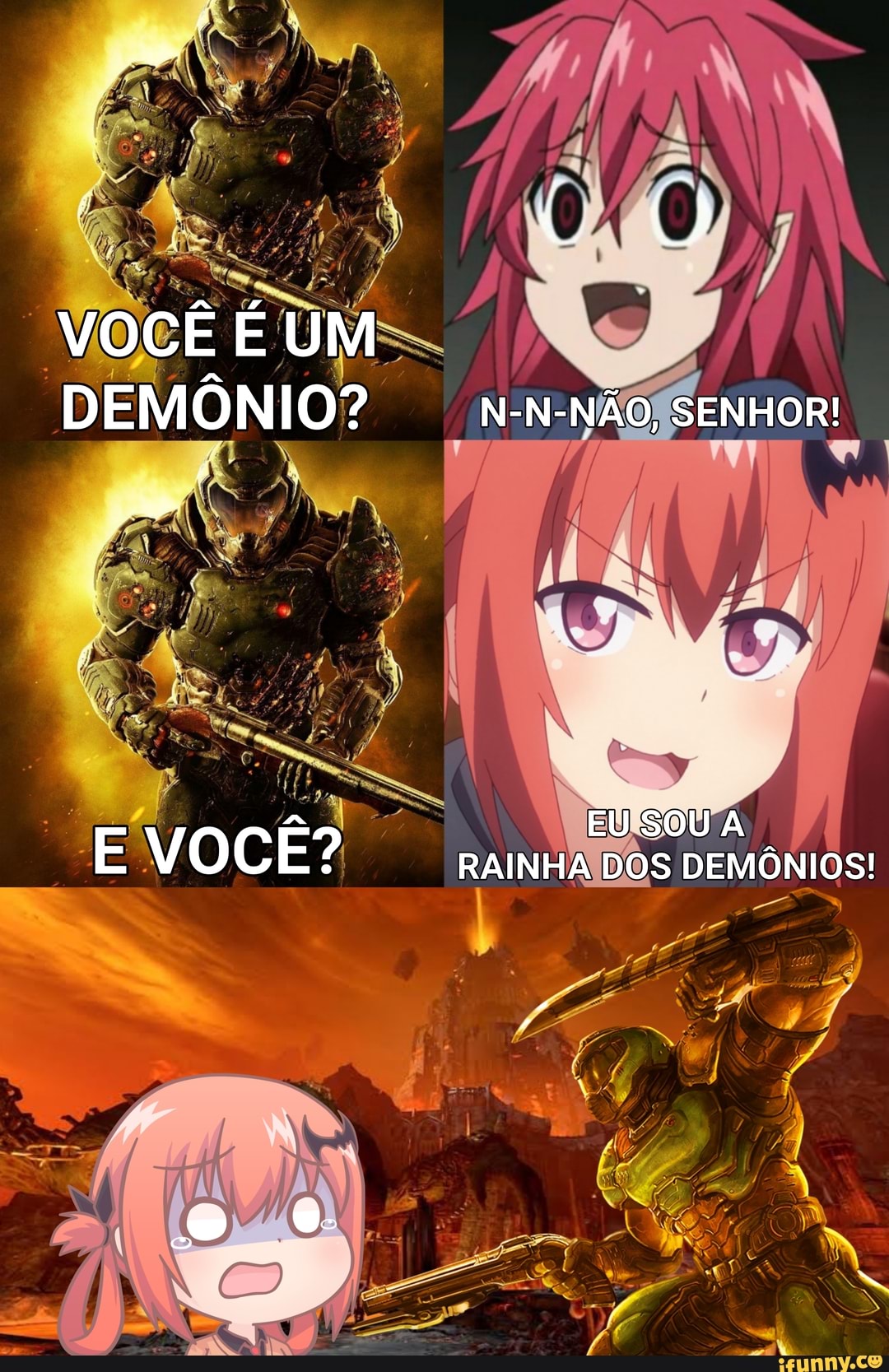 Rei Demônio Em Video games I Rel Demônio em Animes - iFunny Brazil