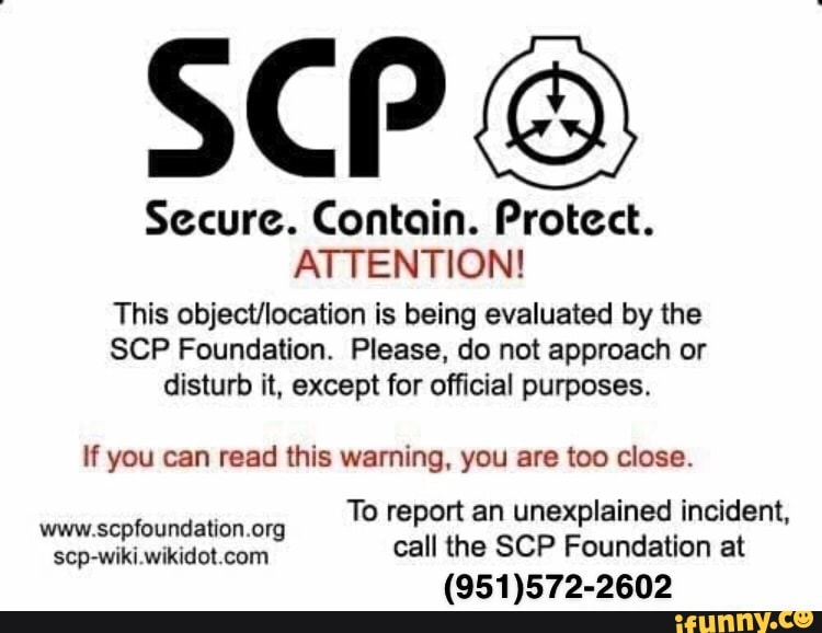 Secure, Contain, Protect  Official subreddit of the scpwiki.com