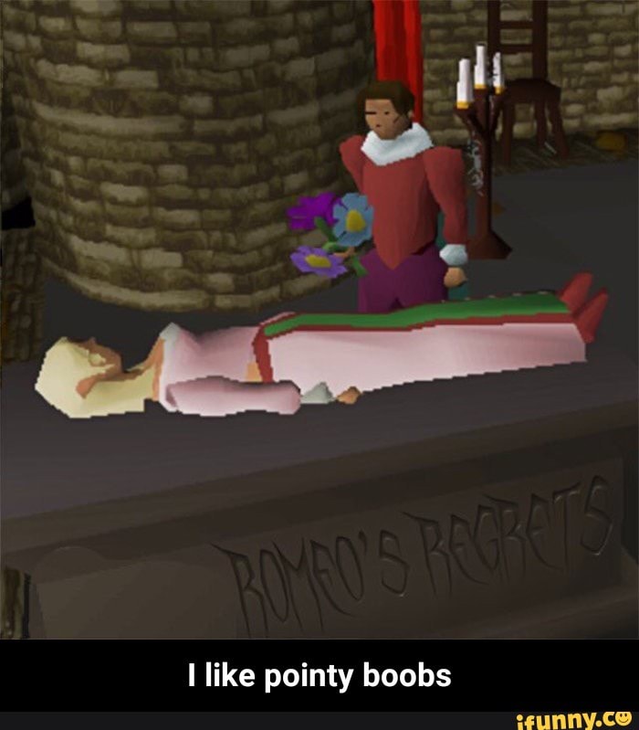 Pointy boobs