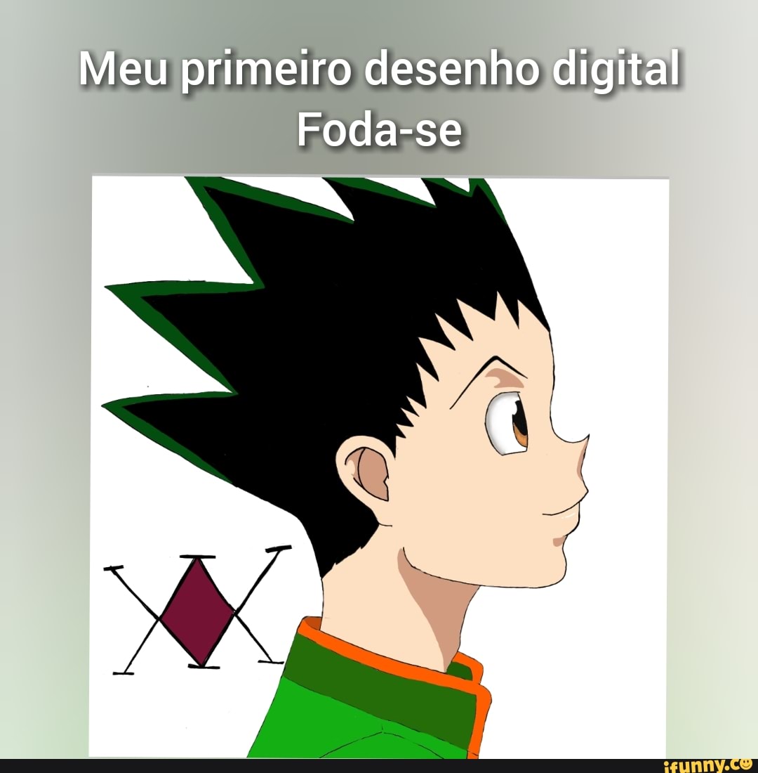 Meu primeiro desenho digital Foda-se - iFunny Brazil