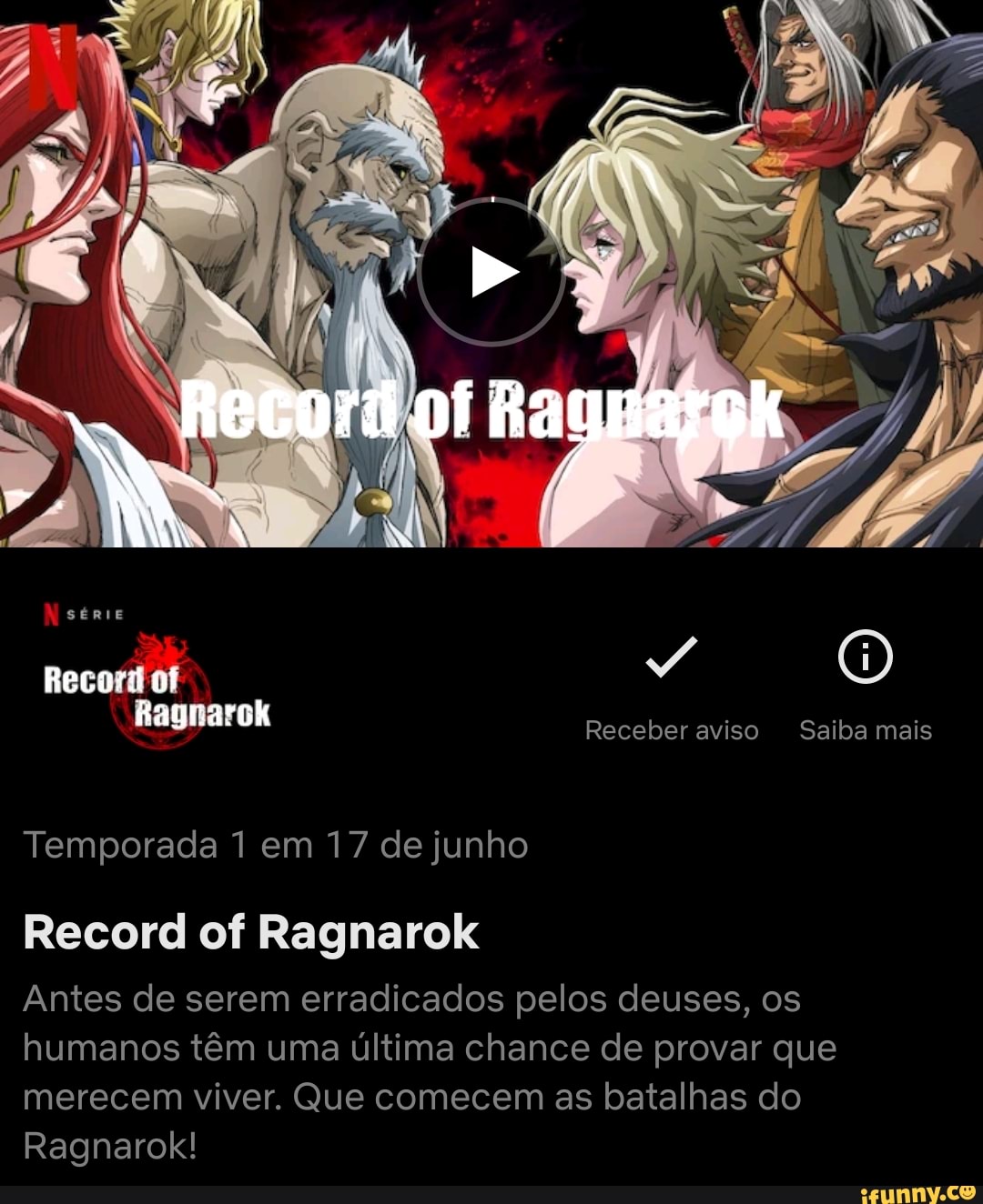 Record of Ragnarok (1ª Temporada) - 17 de Junho de 2021