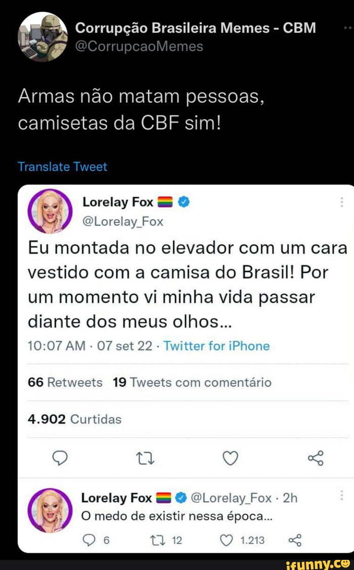 A CBM criou um telegram pra - Corrupção Brasileira Memes