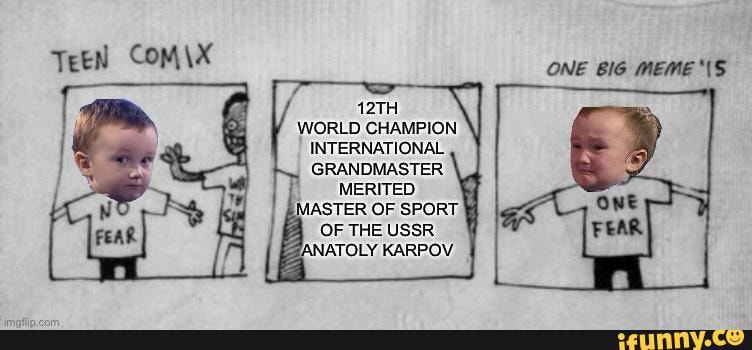 Karpov memes. Best Collection of funny Karpov pictures on iFunny