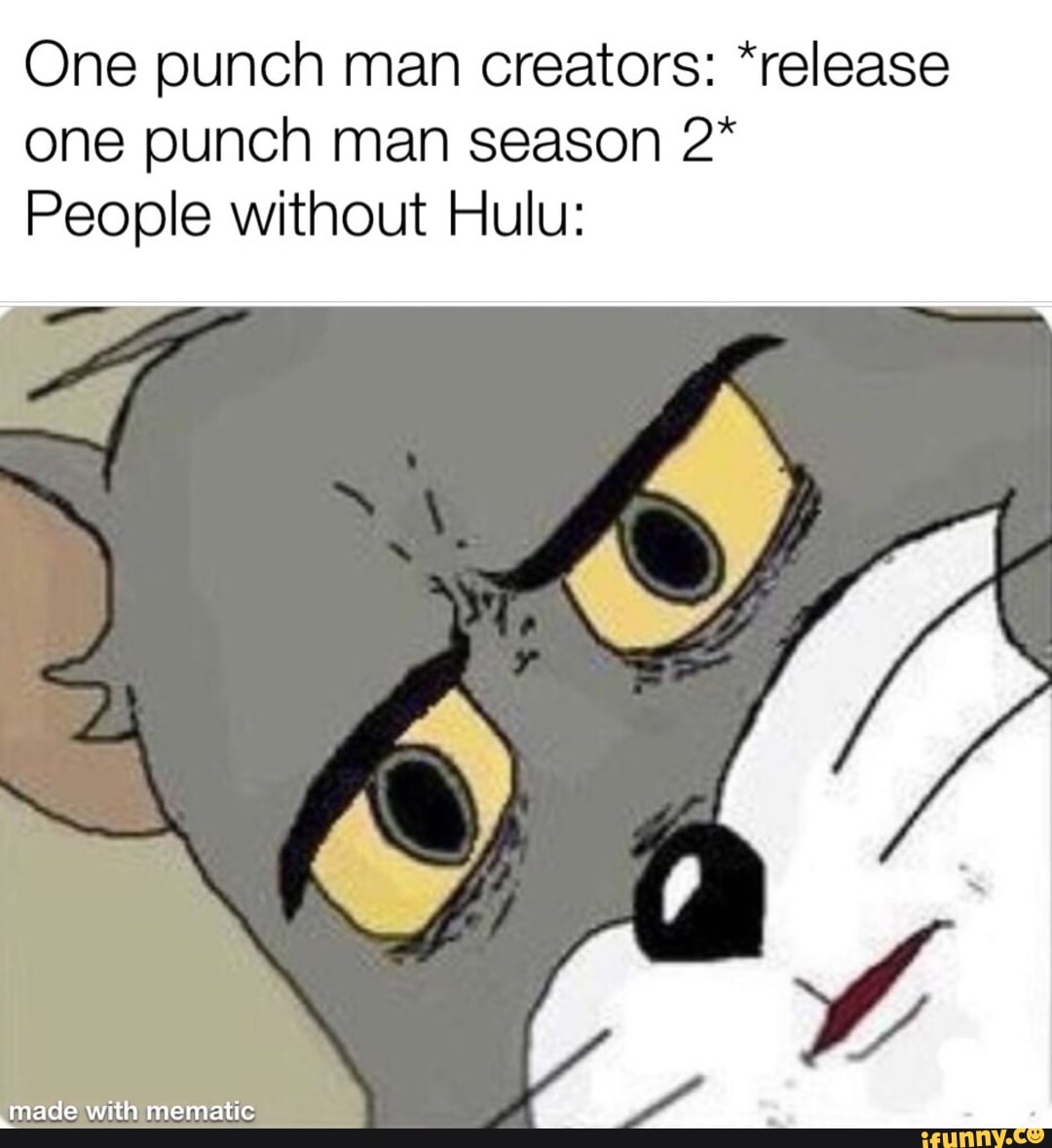 One-Punch Man' Season 2 Coming to Hulu