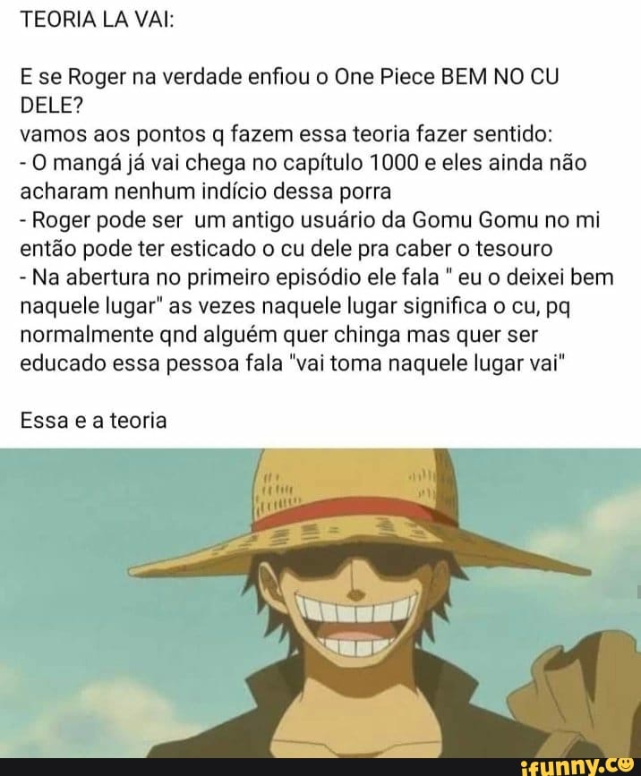 One Piece conta com mais de 1000 episódios, mas há um que nenhum