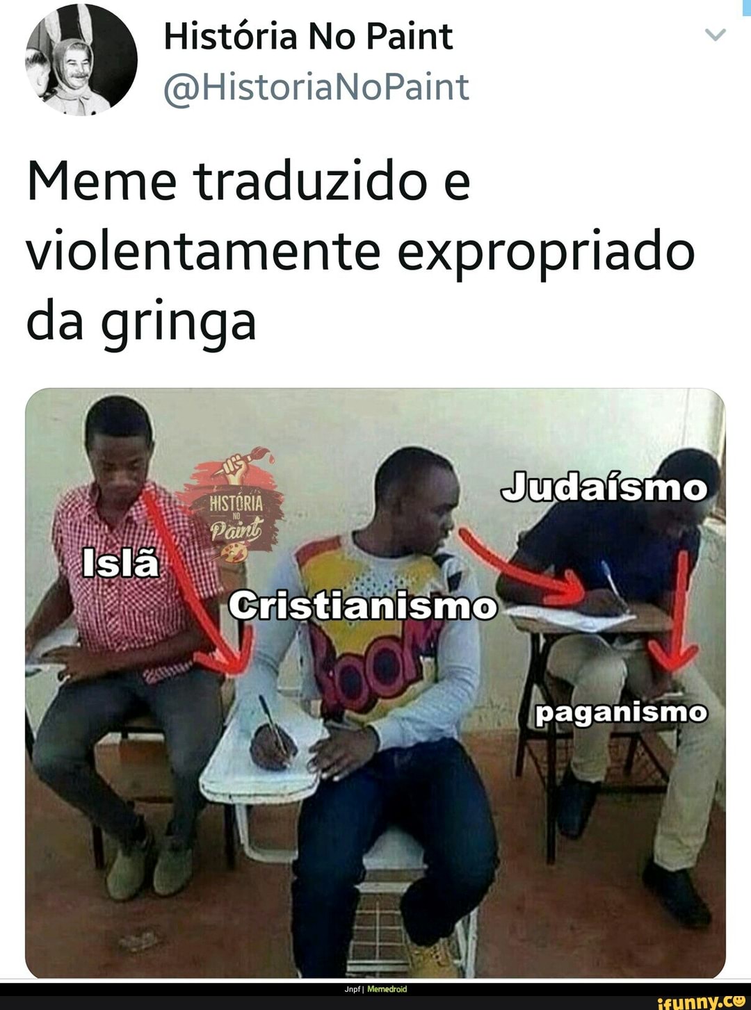 Memes pagão -ofensa a religião 