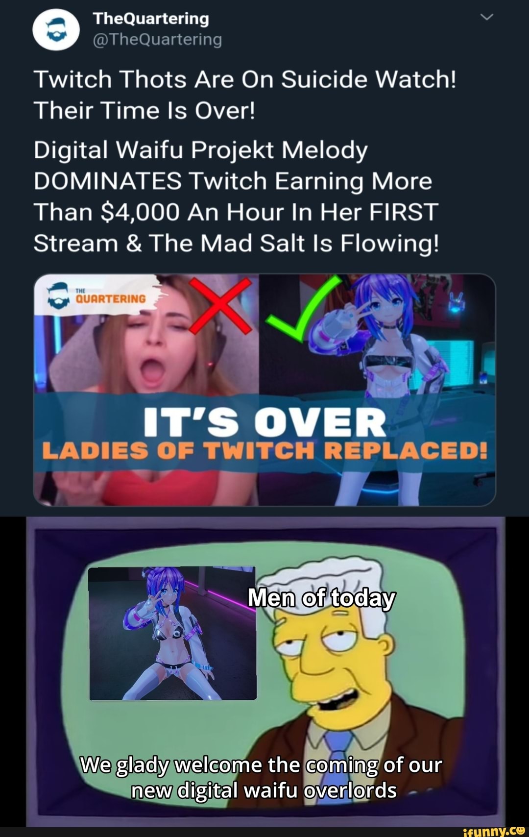 Twitch Thots Are On Suicide Watch! Their Time Is Over! Digital Waifu Projekt  Melody DOMINATES Twitch