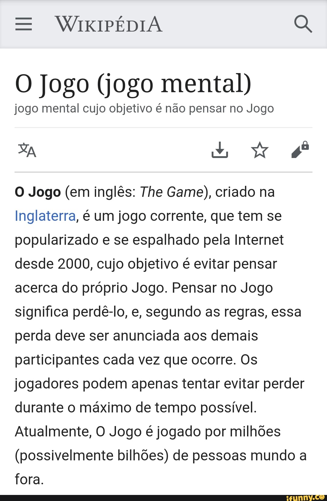 O Jogo - Wikipedia
