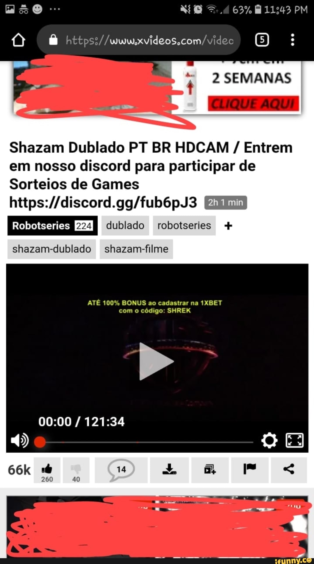 Shazam Dublado PT BR HDCAM Entrem em nosso discord para participar de  Sorteios de Games espiga