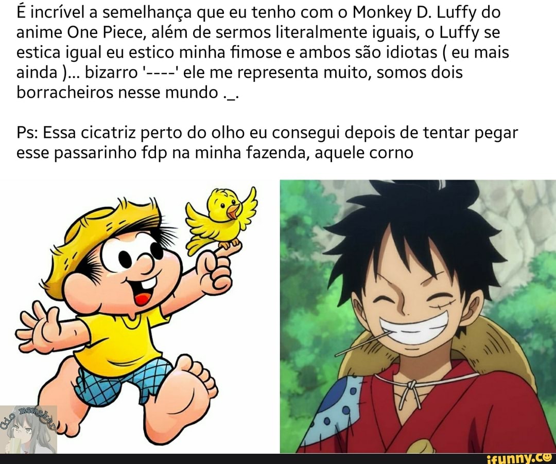 O Luffy é sensacional bicho kkkkkkkkkkkkkkkkk #Figurante, By No Batidão  Cast
