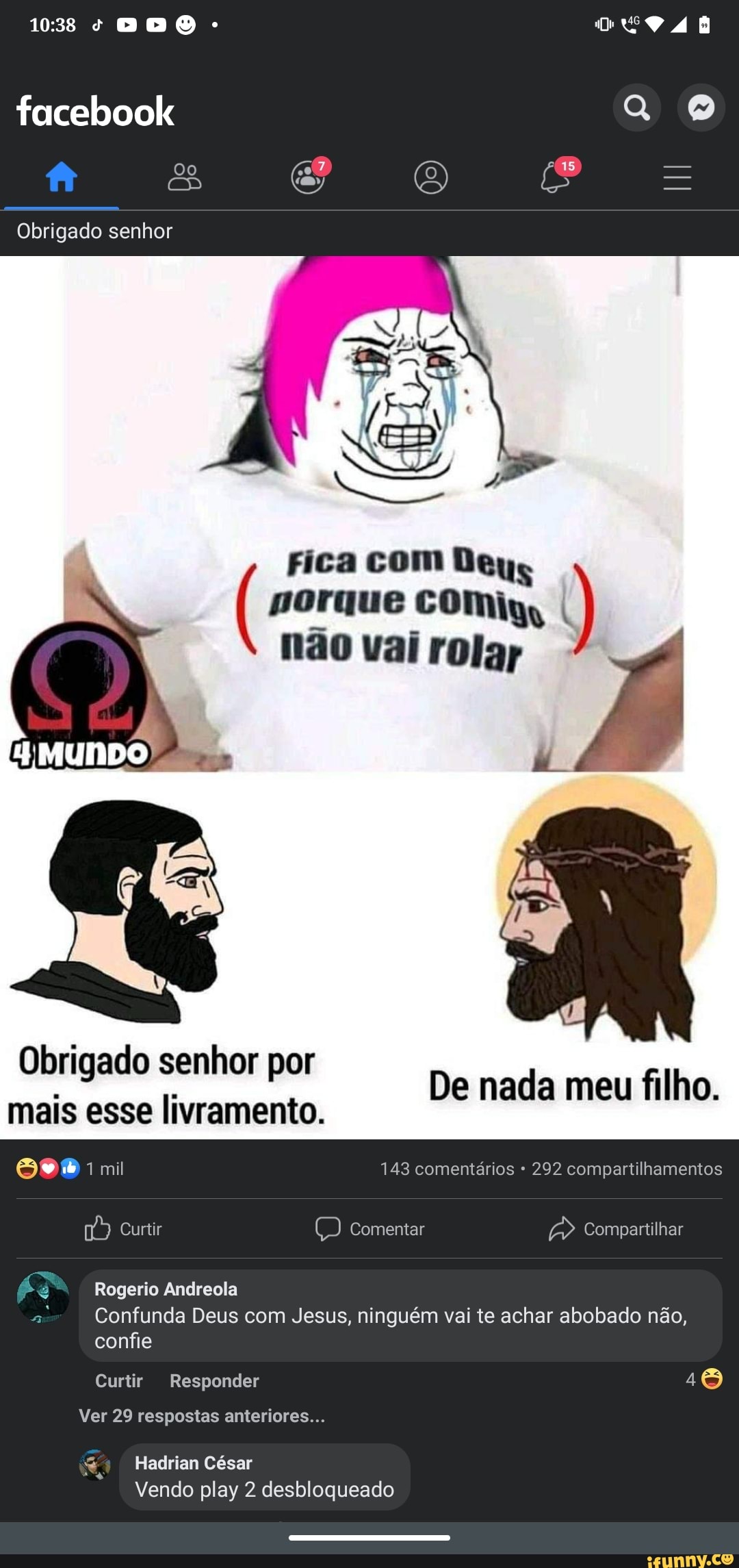 Não sei se é repost - Meme by Olliveira669 :) Memedroid